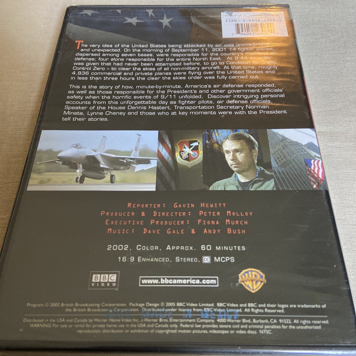 Clear the Skies (DVD, 2005) 9/11 Air Defense BBC Video Documentary  