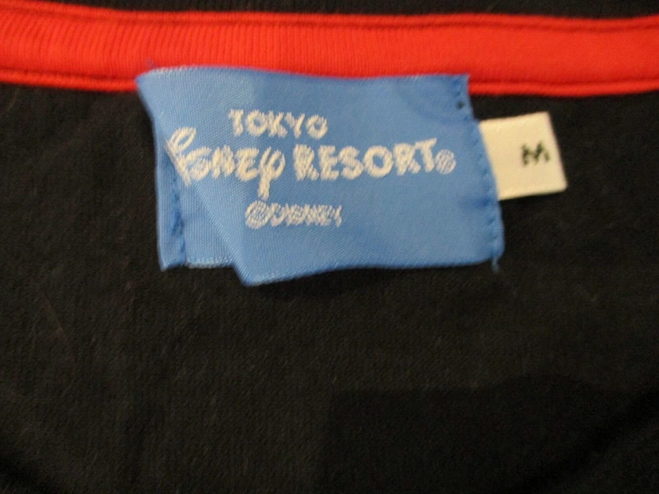 Tokyo Disney Resort kids /teens tshirt tee M (Kids 14?) mickey genie flounder - Image 2 of 4