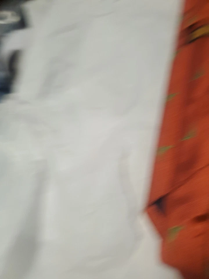 Peter Blair Orange & Green Silk Tie New - Image 3 of 4