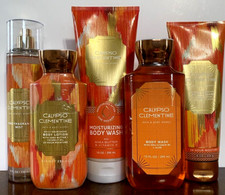 Bath  Body Works CALYPSO CLEMENTINE Lot of 5 Wash/Shower Gel/Lotion/Mist/Cream