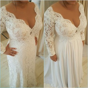 custom made plus size wedding dresses