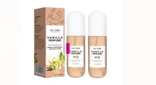Vanilla Skin -Body & Hair Fragrance Mist Perfume Long-Lasting Body Spray 2 bottl