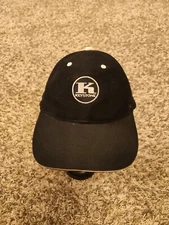 Keystone Hat Adult Mens Black Strap Back Cap Adjustable Hook Loop