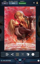 Topps Marvel Collect 2020 Couples Uncommon - Mockingbird - Ronin