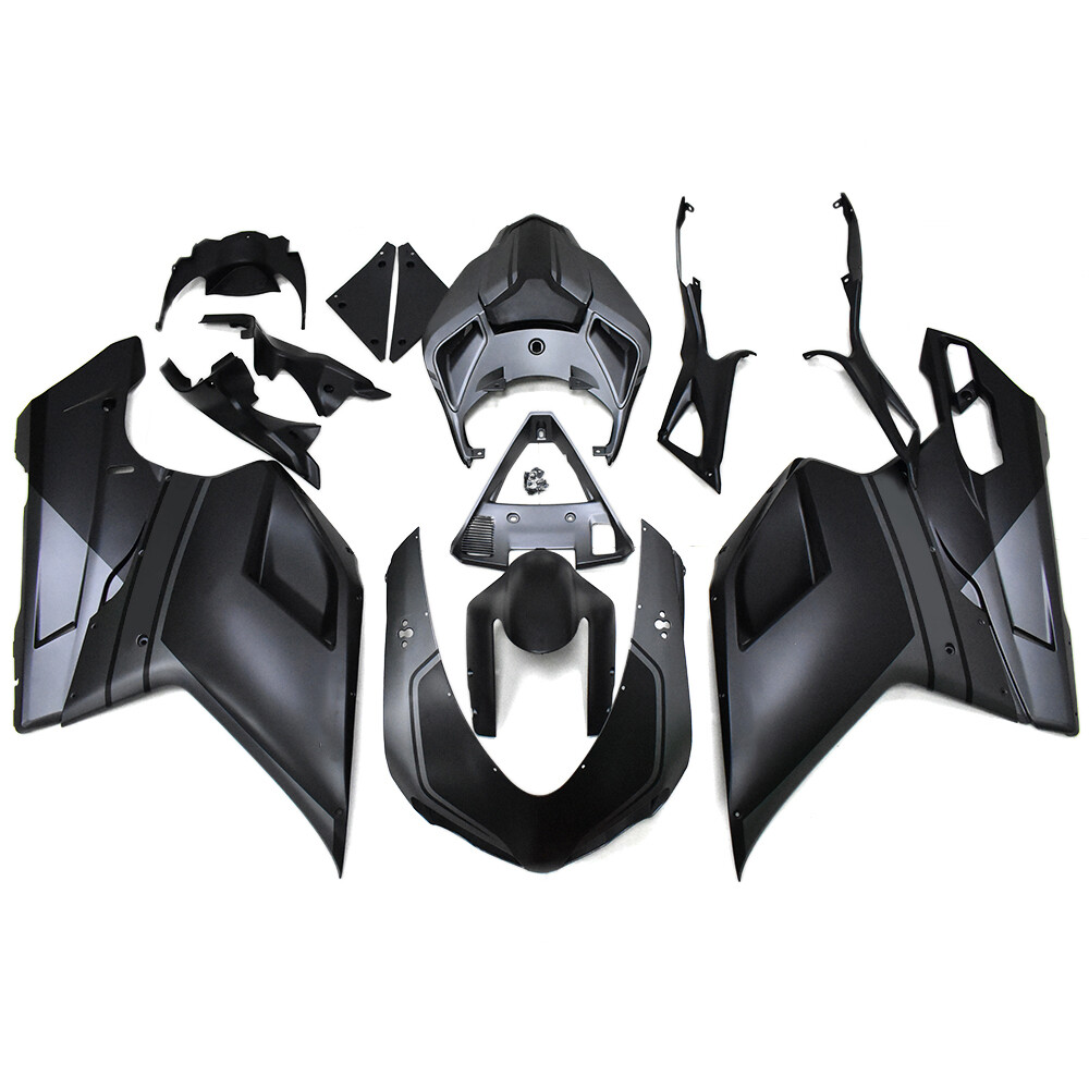 Body Kits For Ducati 1098 848 1198 2007-2012 Matte Black Gray