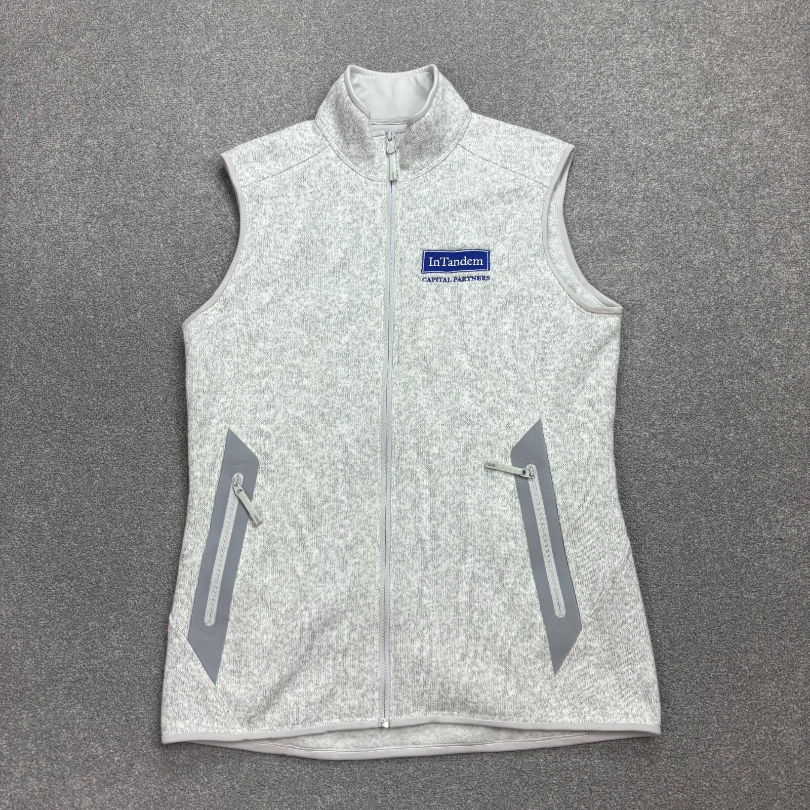 ARC'TERYX Arcteryx Fleece Donna Piccolo Grigio Gilet Escursionismo Covert Sci Giacca Leggera Donna