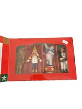 Bright Shining Treasures Christmas Ornament Nutcracker Circus Characters Set