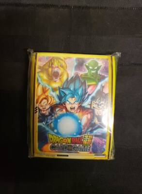 50 Sleeves Dragon Ball Super Card Game - Promo - Colossal Warfare Yellow | eBay 50 Sleeves Dragon Ball Super Card Game - Promo - Colossal Warfare Yellow | eBay