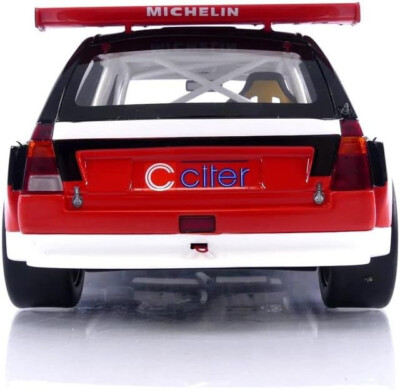 Miniature Ottomobile 1/18 – Citroën AX Super Production – Circuit Lédemon 1988 – Rouge