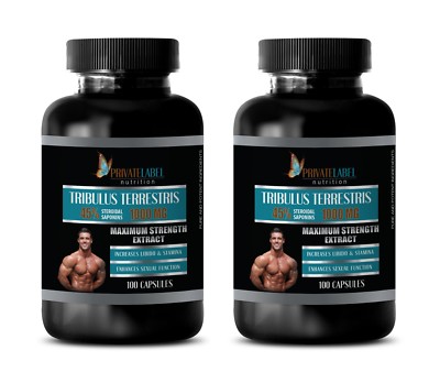 muscle building - TRIBULUS TERRESTRIS 1000 - testosterone booster pills 200 Caps