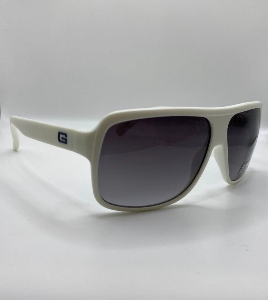 Gafas de sol deportivas Guess GF0204 21B blanco mate envolventes de plástico marco 62-12-135 Foto 3 de 4