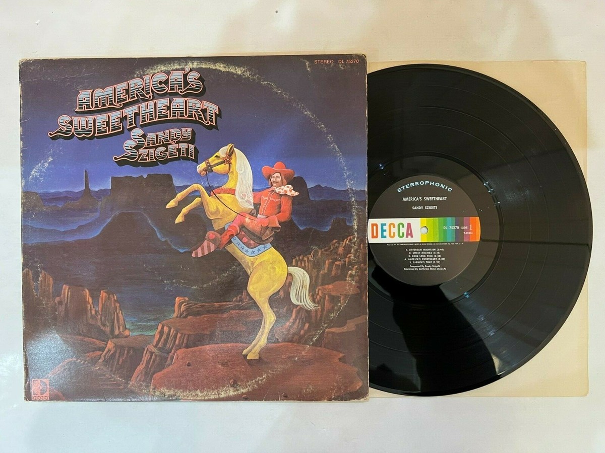 Sandy Szigeti – America's Sweetheart LP- Decca – DL 75270