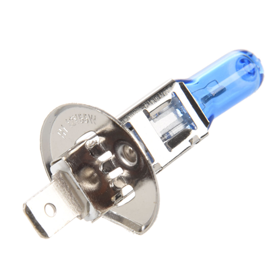 2x H1 Halogen 55W 12V Low/High-Beam Headlight/Fog Car Bulbs Bright White Glass