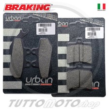 KIT PASTIGLIE FRENO MALAGUTI MADISON 125 1999 2000 2001 ANTERIORE POSTERIORE 99