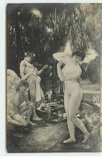 Gemälde - Salon 1909 - Dufeau (Fräulein Clémentine) - Gesang für die Schönheit - 21957