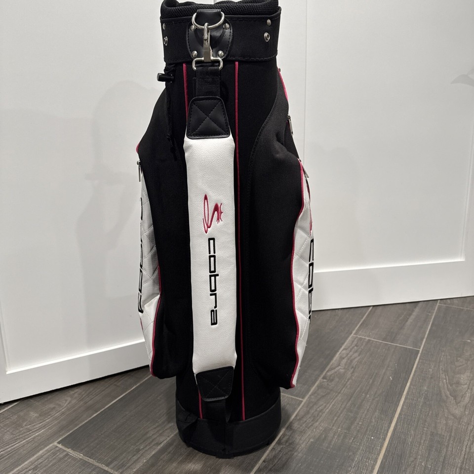 King Cobra Deluxe Tour Staff Golf Bag 7 Way Dividers 8pkt White