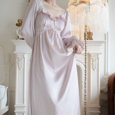 slip dress with sleeves Long Sleeve Satin in Chestnut Brown – Hijabglamour Jennifer Lopez Shares Getting Size:5-6 Years BFCM23 the Iris dress is