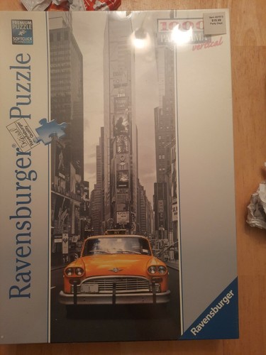 New Ravensburger 1000 piece jigsaw puzzle, New York Taxi, panoramic ...