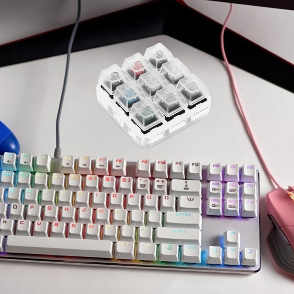 Mechanical Keyboards Retooled Sampler Switch Tester for Enhanced Typing Experience and Switch Comparison