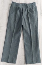 Winter military trousers, 1982, wool, size 74/46, W35 L29, used, VTG, Swiss Army