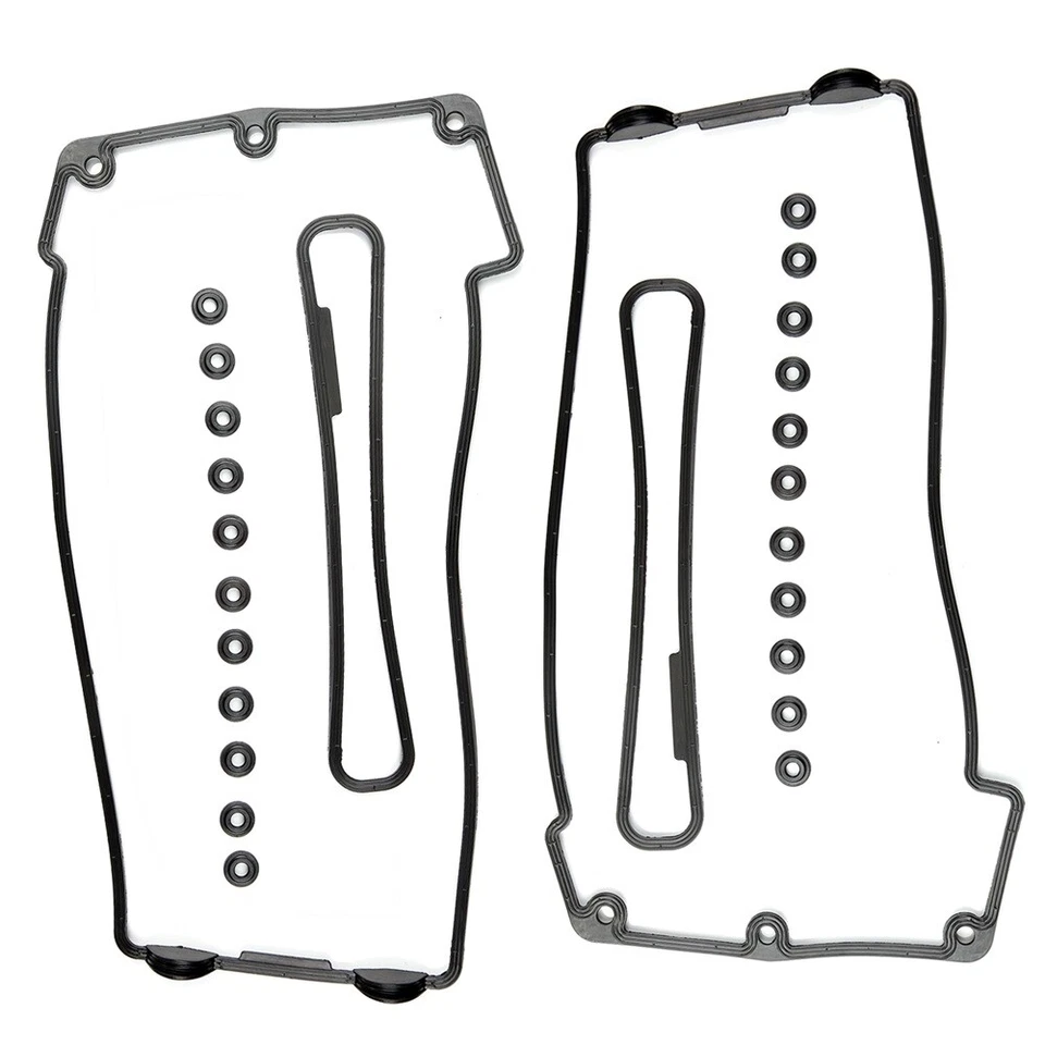 ECCPP Valve Cover Gasket Set For 03-05 BMW X5 540i 740i 740il Z8 Land Rover 4.4L - Image 3 of 4
