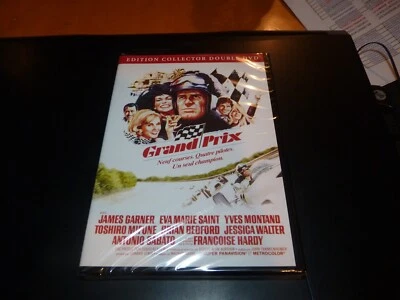 COLLECTOR 2 DVD NEUF "GRAND PRIX" James GARNER, Yves MONTAND, Francoise HARDY