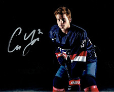 Cam York Signed 8x10 Photo Team USA Philadelphia FLyers AUTOGRAPH USNTDP