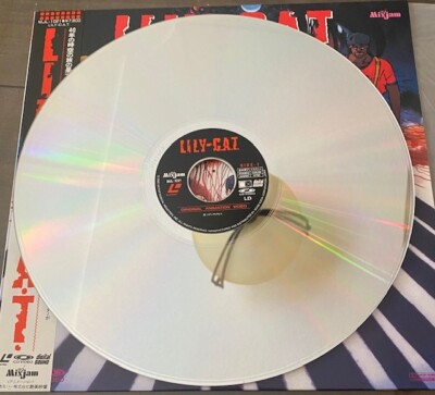 Lily C.A.T Laserdisc w/ Obi and Insert LD Japanese Anime MJL-1021