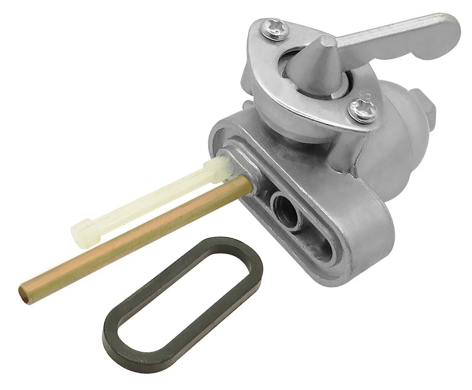 Fuel Gas Tank Valve Switch Petcock For Honda XR75 1973-1976 Single outlet  Foto 3 de 4