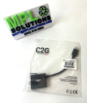 NEW C2G Legrand HDMI Male to VGA Female Adapter Converter Dongle C2G 41350