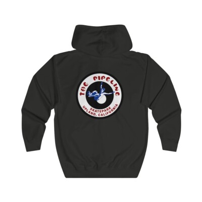 PIPELINE SKATEPARK zip hoodie   ( vintage powell peralta caballero skateboard )