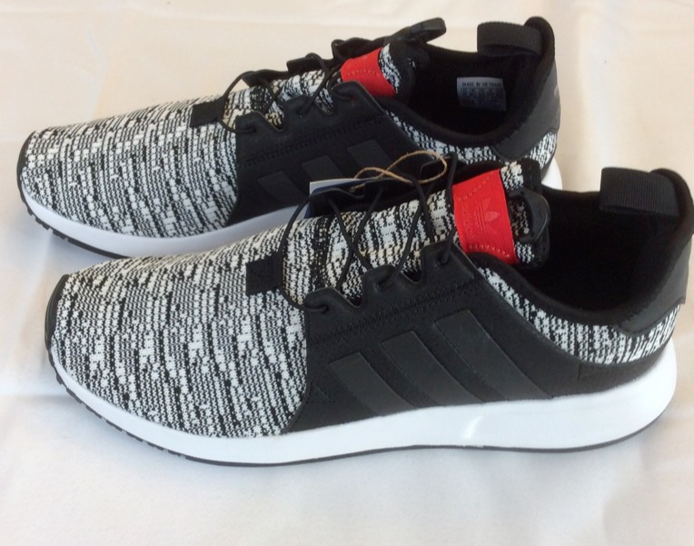 Adidas X_PLR Black-wht Knit Slip-On Sneakers w/ Red Detail Size 9. Adidas X_PLR Core Red for sale | eBay main image 2