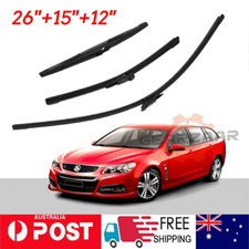 PAIR FRONT & REAR Window Wiper Blades For Holden VE VF Commodore WAGON 2006~2017