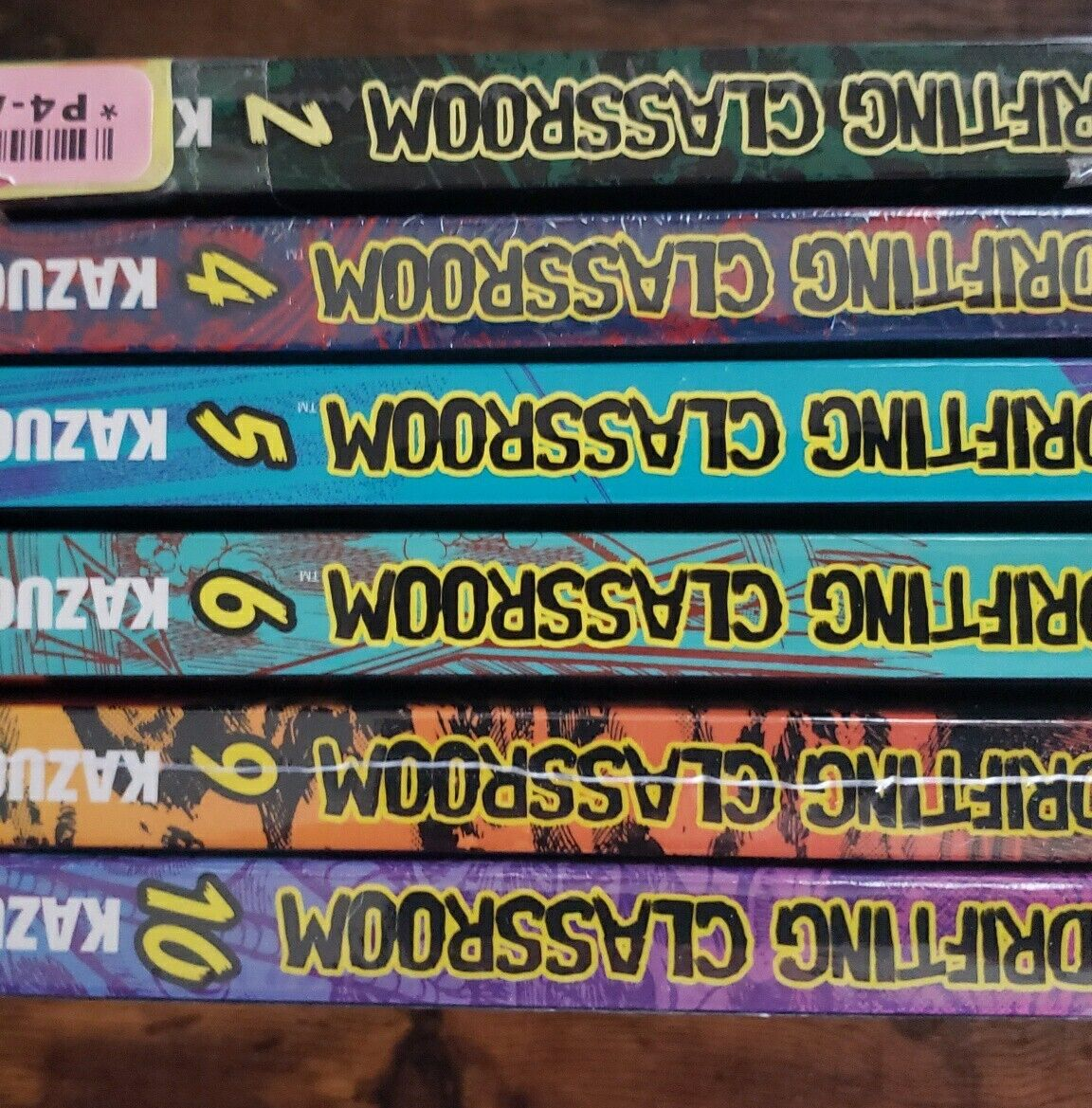 VIZ Media The Drifting Classroom Manga Volumes 2,4,5,6,9, & 10 by