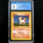 1999 Pokemon Base Set SHADOWLESS 🔥 PONYTA 🔥 #60 CGC 9 Mint Card c125