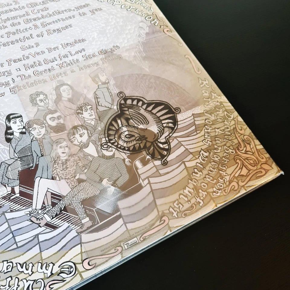 JAMES YORKSTON NINA PERSSON - THE GREAT WHITE SEA EAGLE Limited DINKED Vinyl LP - Image 4 of 4