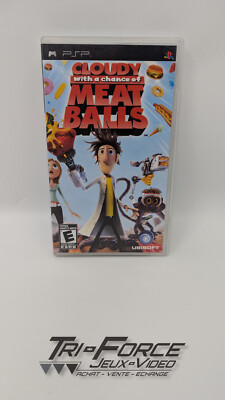 Cloudy With A Chance Of Meatballs Playstation Portable PSP CIB Complete, tested