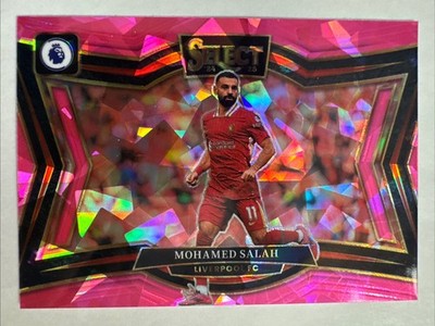 2024-25 Panini Select EPL Mohamed Salah Pink Ice Field Level Liverpool