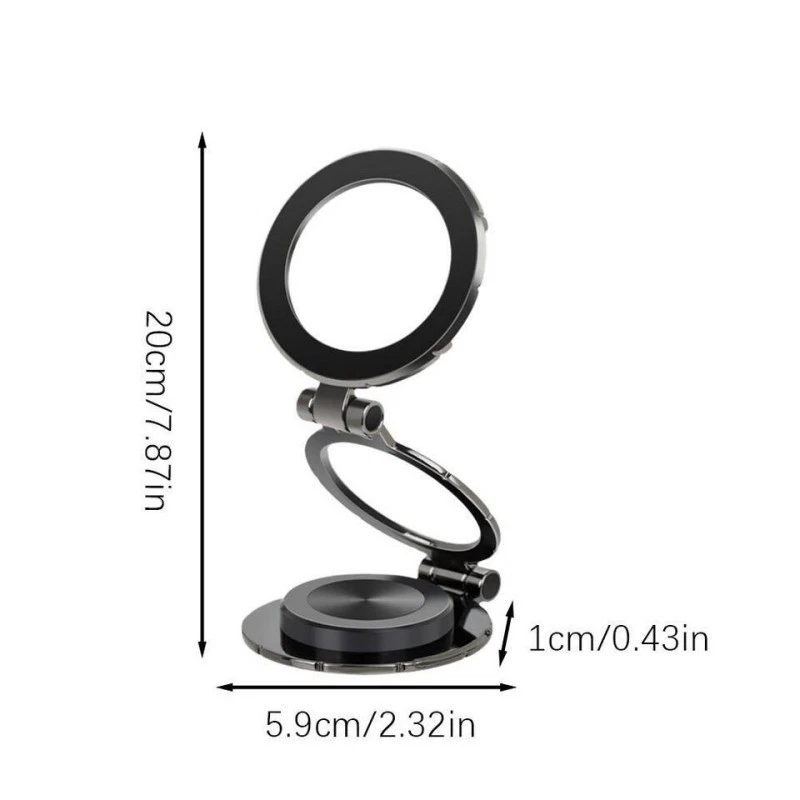 Universal Adjustable Magnetic Car Mount Holder for Cell Phone iPhone Samung - Image 2 of 4