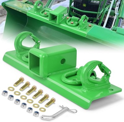 Tractor Bucket Hooks Self Locking Bolt on with D Rings