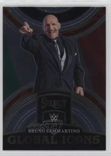 2023 Panini Select WWE Global Icons Bruno Sammartino #6 HOF 0y59