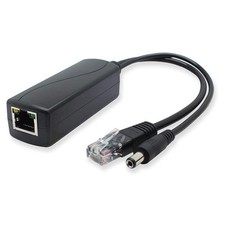 Gigabit PoE Splitter 48V To 12V 2A Ethernet Adapter For Camera AVPS12G