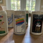 Rastal Oktoberfest München German Beer Mug/Stein Lot of 10, 1 Lidded 1988-2005 — photo 3