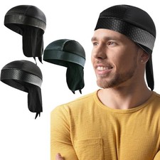 Motorcycle Cooling Wrap Biker Du Bandana Paisley Doo Rag Head Skull Cap Durag