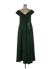 NWT Xscape Women Green Cocktail Dress XS