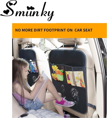 Extra Large Kick Mats - 2 Pack Protective Seat Covers for Cars, SUVs & Minivans - Picture 5 of 9
