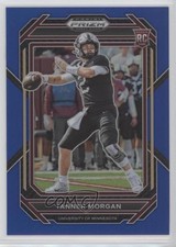 2023 Panini Prizm Draft Picks Blue Prizm 87/199 Tanner Morgan #113 u6m