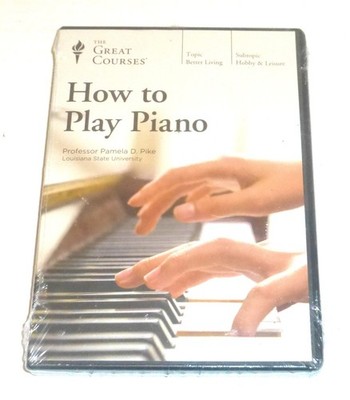 The Great Courses - How to Play Piano 6-DVD Set Professor Pamela D. Pike NEW