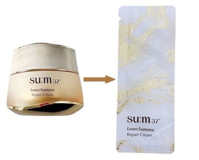 SU:M37 LosecSumma Repair Cream 1ml (10pcs ~ 150pcs) Sample Sum37 Newest Version