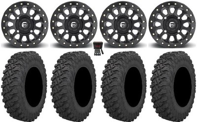 Fuel Vector Beadlock 15'' Wheels 32'' Pro Runner Tires Polaris RZR